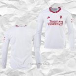 Camiseta Tercera Manchester United 2023 2024 Manga Larga