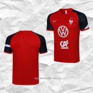 Camiseta de Entrenamiento Francia 2021 2022 Rojo