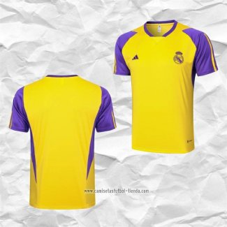 Camiseta de Entrenamiento Real Madrid 2024 2025 Amarillo