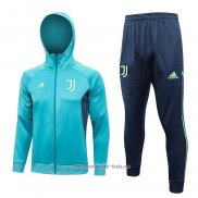 Chandal con Capucha del Juventus 2023 2024 Verde