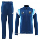 Chandal de Chaqueta del Manchester City 2023 2024 Azul