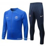 Chandal de Chaqueta del Paris Saint-Germain 2022 2023 Azul