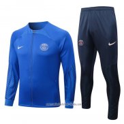 Chandal de Chaqueta del Paris Saint-Germain 2022 2023 Azul