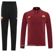 Chandal de Chaqueta del Roma 2021 2022 Rojo