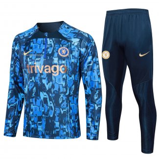 Chandal de Sudadera del Chelsea 2023 2024 Azul