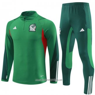 Chandal de Sudadera del Mexico 2023 2024 Nino Verde