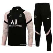 Chandal de Sudadera del Paris Saint-Germain 2021-2022 Negro