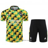 Chandal del Arsenal 2022 2023 Manga Corta Verde - Pantalon Corto