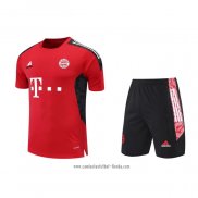 Chandal del Bayern Munich 2022 2023 Manga Corta Rojo - Pantalon Corto