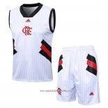 Chandal del Flamengo 2023 2024 Sin Mangas Blanco