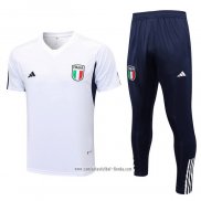 Chandal del Italia 2023 2024 Manga Corta Blanco