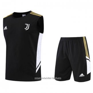 Chandal del Juventus 2022 2023 Sin Mangas Negro