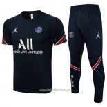 Chandal del Paris Saint-Germain 2021 2022 Manga Corta Azul