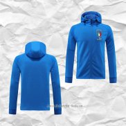 Chaqueta con Capucha del Italia 2022 2023 Azul