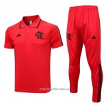 Conjunto Polo del Flamengo 2023 2024 Rojo