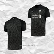 Camiseta Liverpool Portero 2020 2021 Negro
