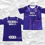 Camiseta Monterrey Portero 2021 2022 Purpura Tailandia