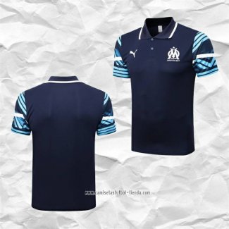 Camiseta Polo del Olympique Marsella 2022-2023 Azul Marino