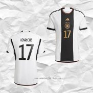 Camiseta Primera Alemania Jugador Henrichs 2022