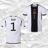 Camiseta Primera Alemania Jugador Neuer 2022