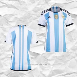 Camiseta Primera Argentina 3 Estrellas 2022 Mujer
