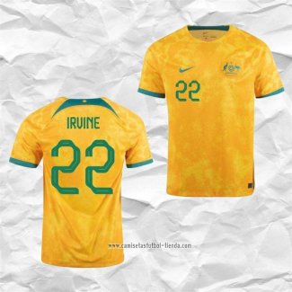 Camiseta Primera Australia Jugador Irvine 2022