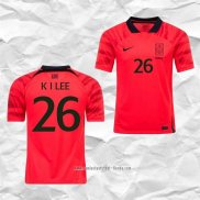 Camiseta Primera Corea del Sur Jugador Lee Kang In 2022