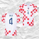 Camiseta Primera Croacia Jugador Erlic 2022