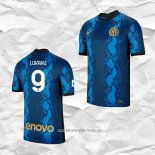 Camiseta Primera Inter Milan Jugador Lukaku 2021 2022