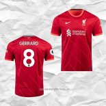 Camiseta Primera Liverpool Jugador Gerrard 2021 2022
