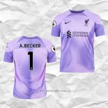 Camiseta Primera Liverpool Jugador Portero A.Becker 2022 2023