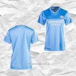 Camiseta Primera Manchester City 2021 2022 Mujer