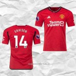 Camiseta Primera Manchester United Jugador Eriksen 2023 2024