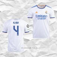 Camiseta Primera Real Madrid Jugador Alaba 2021 2022