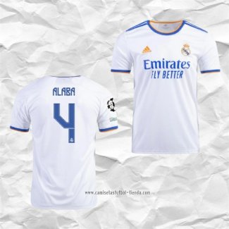 Camiseta Primera Real Madrid Jugador Alaba 2021 2022