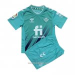 Camiseta Real Betis Portero 2022 2023 Nino Azul