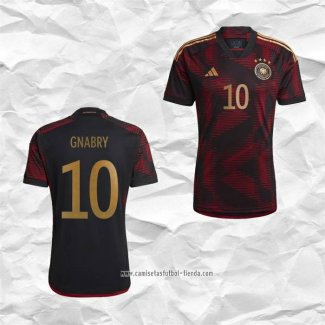 Camiseta Segunda Alemania Jugador Gnabry 2022