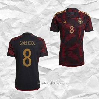 Camiseta Segunda Alemania Jugador Goretzka 2022