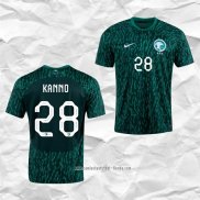 Camiseta Segunda Arabia Saudita Jugador Kanno 2022