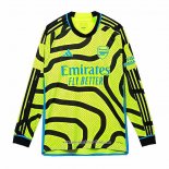 Camiseta Segunda Arsenal 2023 2024 Manga Larga