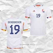 Camiseta Segunda Belgica Jugador Dendoncker 2022