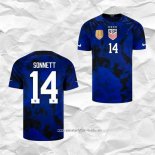 Camiseta Segunda Estados Unidos Jugador Sonnett 2022