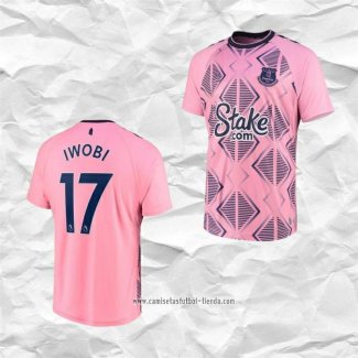 Camiseta Segunda Everton Jugador Iwobi 2022 2023