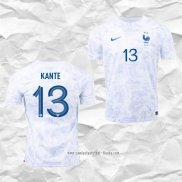 Camiseta Segunda Francia Jugador Kante 2022