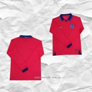 Camiseta Segunda Inglaterra 2022 Manga Larga