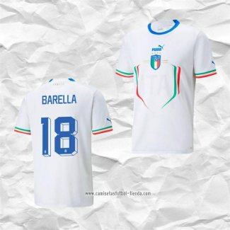 Camiseta Segunda Italia Jugador Barella 2022