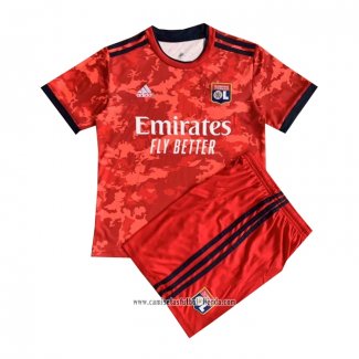 Camiseta Segunda Lyon 2021 2022 Nino