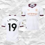 Camiseta Segunda Manchester City Jugador J.Alvarez 2023 2024