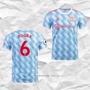 Camiseta Segunda Manchester United Jugador Pogba 2021 2022