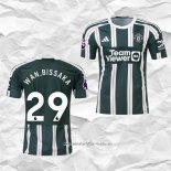 Camiseta Segunda Manchester United Jugador Wan-Bissaka 2023 2024
